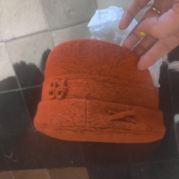 Ruslan Baginskiy Tweed baker boy cap with metallic finish  Ruslan Baginskiy tweed baker boy cap size XL New